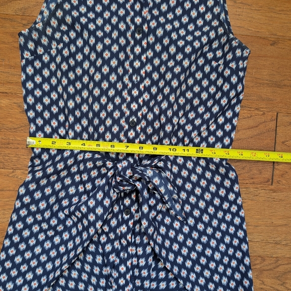 Michael Kors Womena Sleeveless Geometric Patterned Dress - Picture 7 of 7